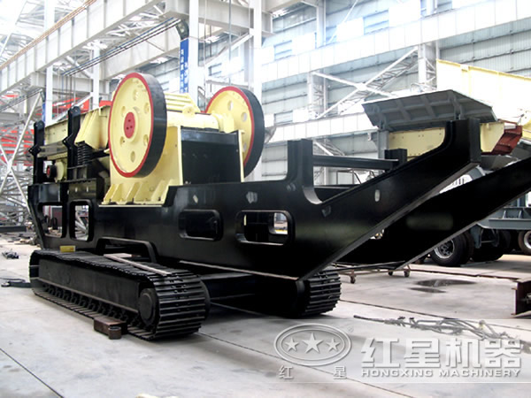 履帶式移動破碎站（建筑垃圾處理設備）